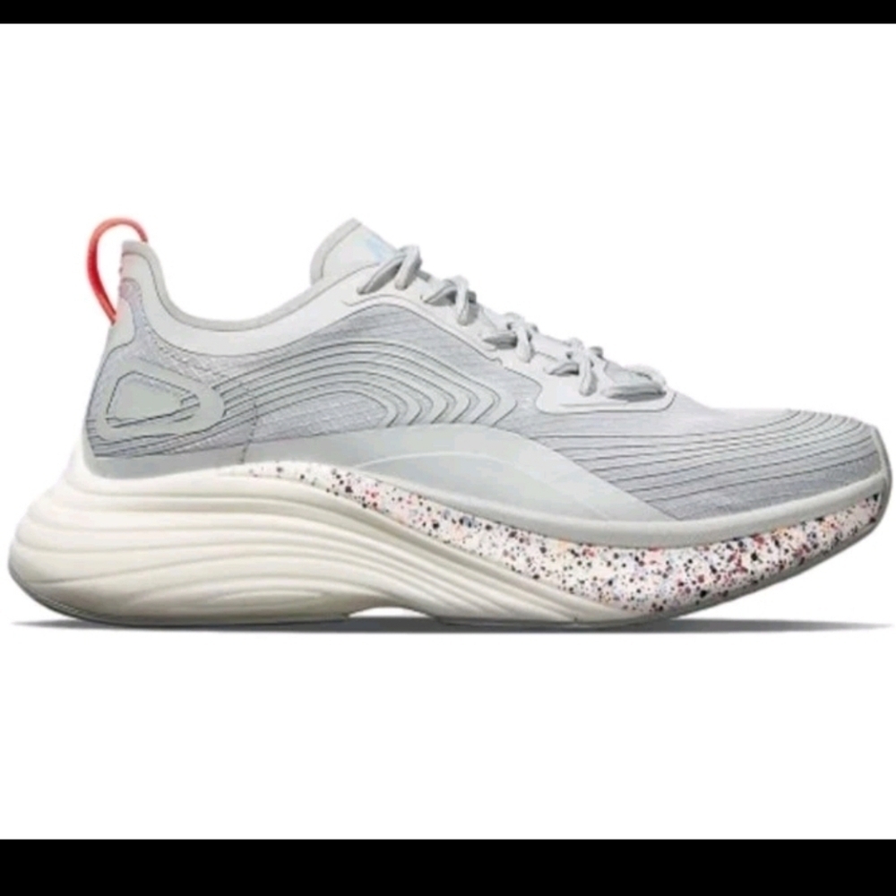 Athletic Propulsion Labs Womens Streamline Running Shoe In Plaster/Speckle 8